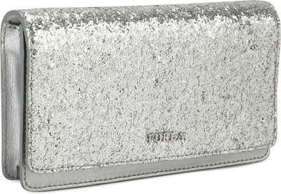 

Furla Women Casual Silver Genuine Leather Sling Bag