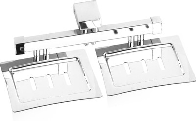 

Always Double Soap Dish, Soap Stand, Soap Holder, Bathroom Accessories(Steel)