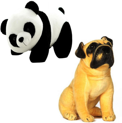 

Speoma PANDA[58CM] AND HUTCH DOG [49CM] COMBO ANIMAL SOFT TOY - 58 cm(Multicolor)
