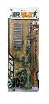 

SBJCollections Army Air Toy Gun with 8 shooting bullets(Multicolor)