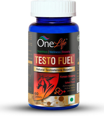 

OneLife Testo Fuel (1200 mg) - Ginseng and Ashwagandha(1200 mg)