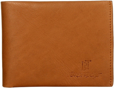 

breiftasche Boys Tan Genuine Leather Wallet(6 Card Slots)
