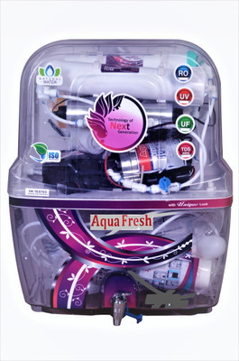 

Aqua Fresh DZIRE 15 L RO + UV + UF + TDS Water Purifier(Black, White)