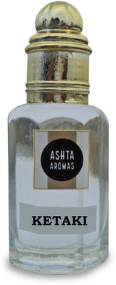 

ASHTAAROMAS Pure Ketaki Attar 8ml with Unique Basket Case Herbal Attar(Kewda)