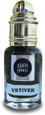 

ASHTAAROMAS Pure Vetiver Attar 15ml with Unique Basket Packaging Herbal Attar(Floral)