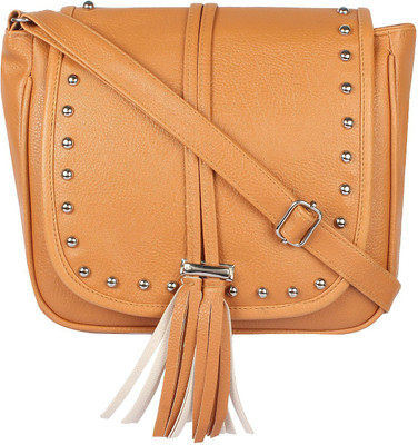 

REYAZ @ JAIBUN Women Casual Tan PU Sling Bag