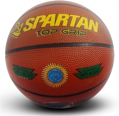 Spartan TOP GRIP Basketball - Size: (Pack of 1, Brown