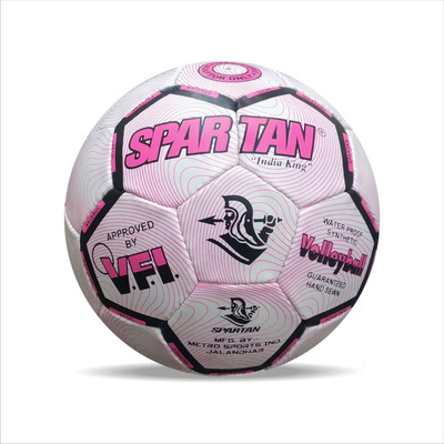 

Spartan INDIA KING 32 PANELS APP.BY VFI Volleyball - Size: (Pack of 1, White