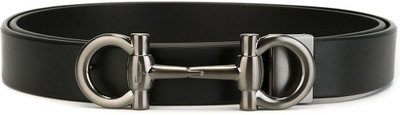 

NIRYAT INTERNATIONAL Men Black Genuine Leather Belt