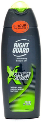 

Right Guard Deodorising Shower Gel, Xtreme Sport - 250ml(250 ml)
