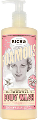 

Soap & Glory Rich & Famous Dual-Use Whower & Bath Body Wash - 500ml (16.9oz)(500 ml)