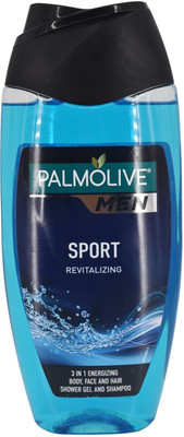 

Palmolive Men Sport Revitalizing 3in1 Energizing Body Face and Hair Shower Gel & Shapoo - 240ml(250 ml)