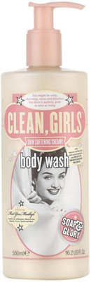 

Soap & Glory Clean girls Skin Softening Creamy Body Wash - 500ml (16.2oz)(500 ml)