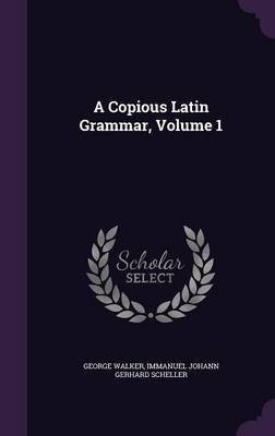 A Copious Latin Grammar, Volume 1(English, Hardcover, Walker George MD)