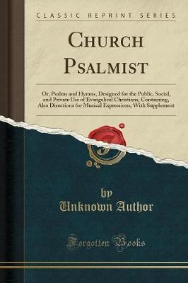 Church Psalmist(English, Paperback, Author Unknown)