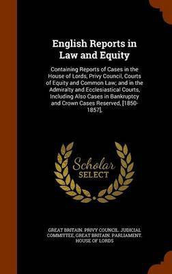 English Reports in Law and Equity(English, Hardcover, unknown)