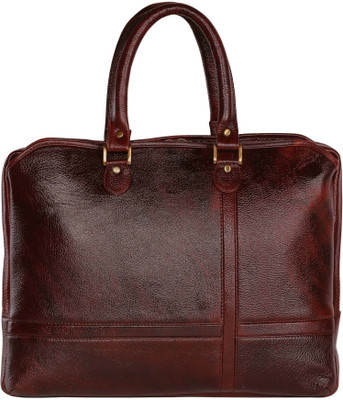 

SCHARF Thomas Wayne - One Way Or Another Multi Compartment Leather Bag Medium Briefcase - For Men(Brown)