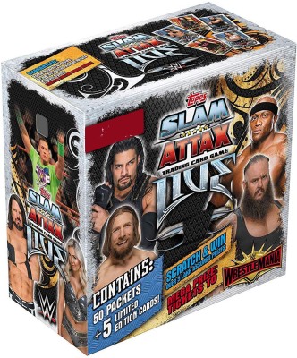 Topps Slam Attax Live 2018-19 Edition Collection Carry Box(Multicolor)
