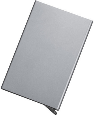 

Flipkart SmartBuy Exclusive Silver Automatic Pop-Up Slim RFID Protection Cards Case 6 Card Holder(Set of 1, Silver)