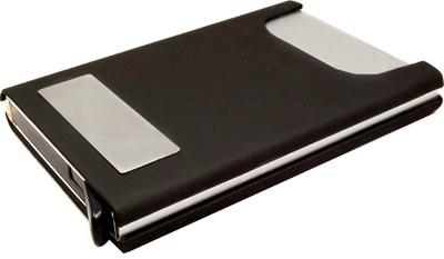

Flipkart SmartBuy Exclusive Black-Silver Automatic Pop-Up RFID Protection Cards Case 6 Card Holder(Set of 1, Black, Silver)
