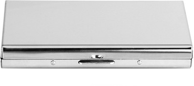 

Flipkart SmartBuy Exclusive Silver RFID Credit Card Holder for Women and Men Stainless Steel Wallet 6 Card Holder(Set of 1, Silver)