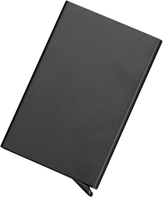 

Flipkart SmartBuy Exclusive Black Automatic Pop-Up Slim RFID Protection Cards Case 6 Card Holder(Set of 1, Black)