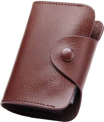 

Flipkart SmartBuy Exclusive DarkBrown High Quality Leather Wallet 15 Card Holder(Set of 1, Brown)