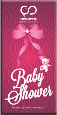 

Chocodusk Baby Shower (pink) Chocolate Bars(85 g)