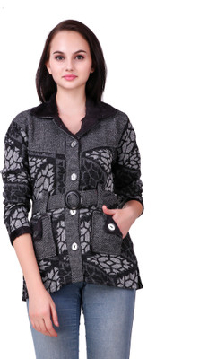 BIG Dreams Collection Women Button Argyle Cardigan