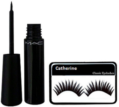 

Catherine Eyelashes, Mac Liquid Eyelinear(Set of 2)