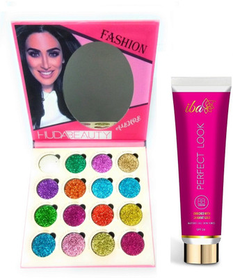 

iba halal care bb cream with 16 color glitter(Set of 2)