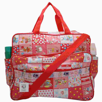 

Indi Bargain Travelling Bag, Nursery Baby, Diaper Bag, Mamas Bag, Baby Carrier Bag Multipurpose Multipocket Bag(Red)