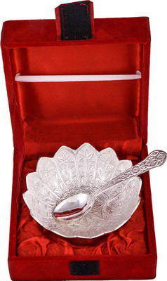 

G S Museum Silver Plated Decorative Platter(Multicolor, Pack of 2)