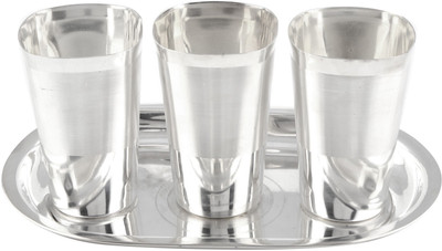 

GS Museum Pack of 4 Dinner Set(Silver Plated)