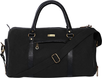 

SCHARF Abdo Gerrard-Nothing Like Me Canvas Leather Gym-Duffel Bag AMD08C Travel Duffel Bag(Black)