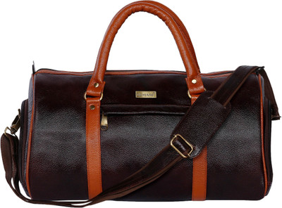 

SCHARF Max Drift - Won Du fful Genuine Leather Duffle Cum Gym Bag Travel Duffel Bag(Multicolor)