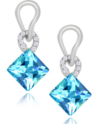 the jewelbox Square Brass Stud Earring