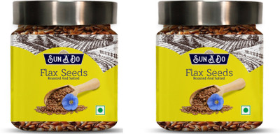 

SUN'A'DO Brown Flax Seeds(400 g, Pack of 2)