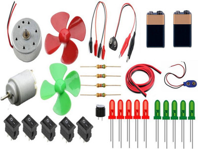 

Robodo electronics 30 items loose parts materials Science Project kit Electronic Components Electronic Hobby Kit
