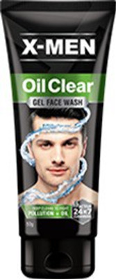 

X-Men Oil Clear Gel Face Wash, Ideal For Men, For All Skin Type (Pack of 2 X 100g) Face Wash(100 g)
