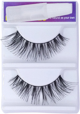 

One Personal Care Pin Up Eyelashes | Varied Length | Make him miss me! (Glue Inclusive)(Pack of 2)