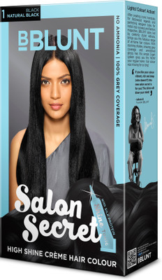 

BBlunt Salon Secret High Shine Hair Color(Black)