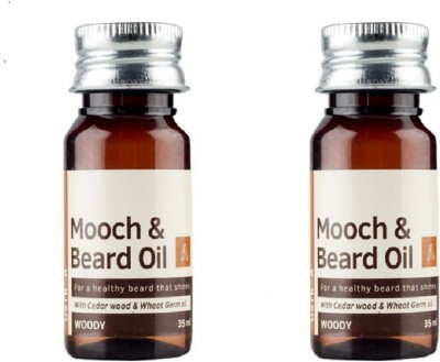 

Ustraa By Happily Unmarried Mooch & Beard Woody Oil Hair Oil(35 ml)