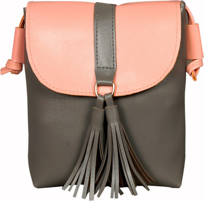 

SV Creations Sling Bag(Pink)