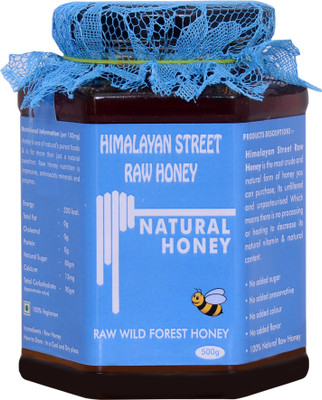 

himalayan street raw honey 100% NATURAL UNPROCESSED RAW WILD FOREST HONEY 500 GM(500.0 g)