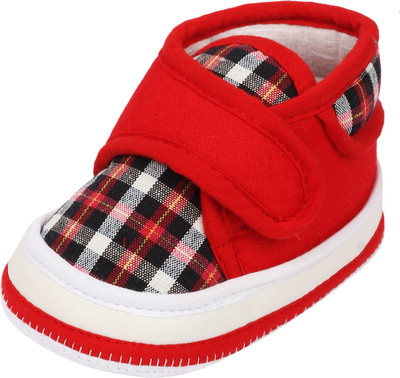 

Instabuyz Boys & Girls Velcro Loafers(Red