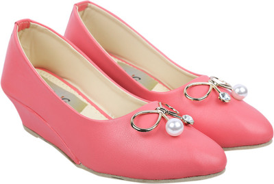 

LNG Lifestyle Girls Slip on Ballerinas(Pink