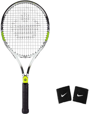 

Cosco Action 2000d Tennis Racquet ( Color on Availability) With 1 Pair Wrist Band Tennis Kit