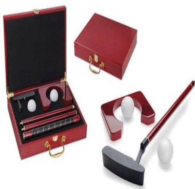 

Bruzone Recommended Executive Wooden Golf Set With Compact Travel Case (Wood) Golf Kit
