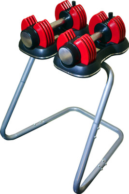 

Durafit Dumbbell Stand with 12 KG Pair Gym & Fitness Kit
